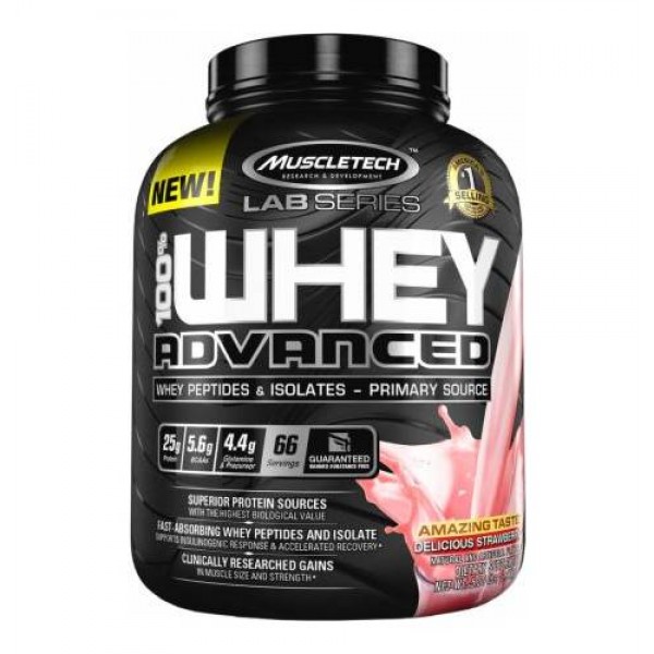 100% Whey Advanced 5lb Lab Series van. - MT