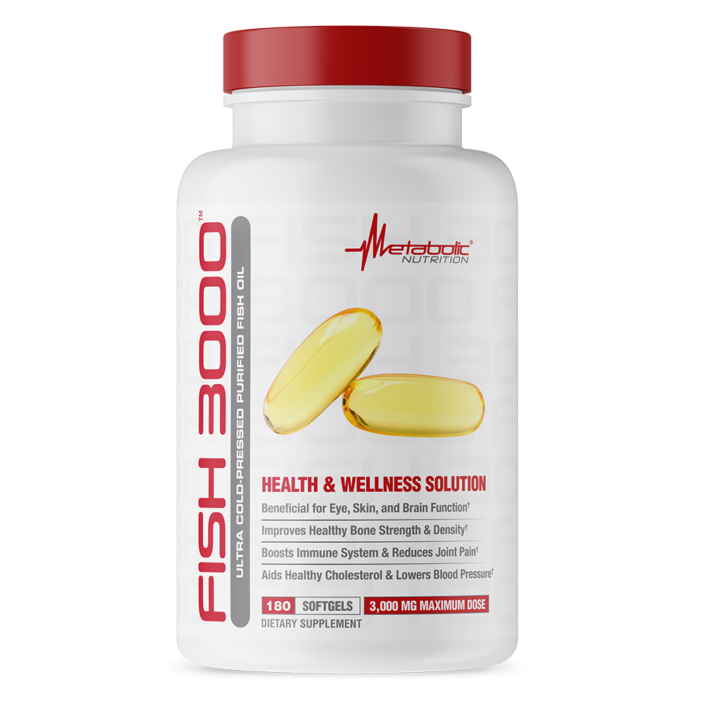 FISH 3000 180 softgels - Metabolic Nutrition