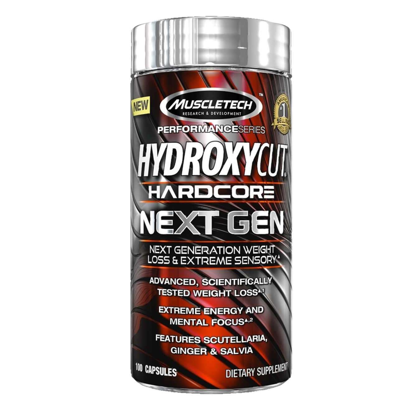 HYDROXYCUT Hardcore Next Gen 100caps. - MT