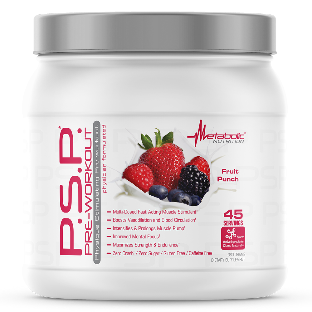 P.S.P. 360g fruit punch - Metabolic Nutrition