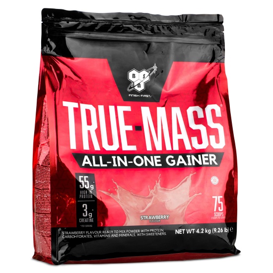 TRUE-MASS ALL-IN-ONE GAINER 4,2kg straw - BSN