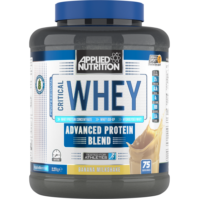 Critical Whey 2.27kg banana - Applied Nutrition