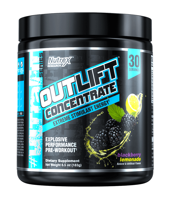 OUTLIFT CONCENTRATE 30serv. black b. - NUTREX