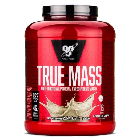 TRUE-MASS 2,61KG (5,75lb) cookies - BSN