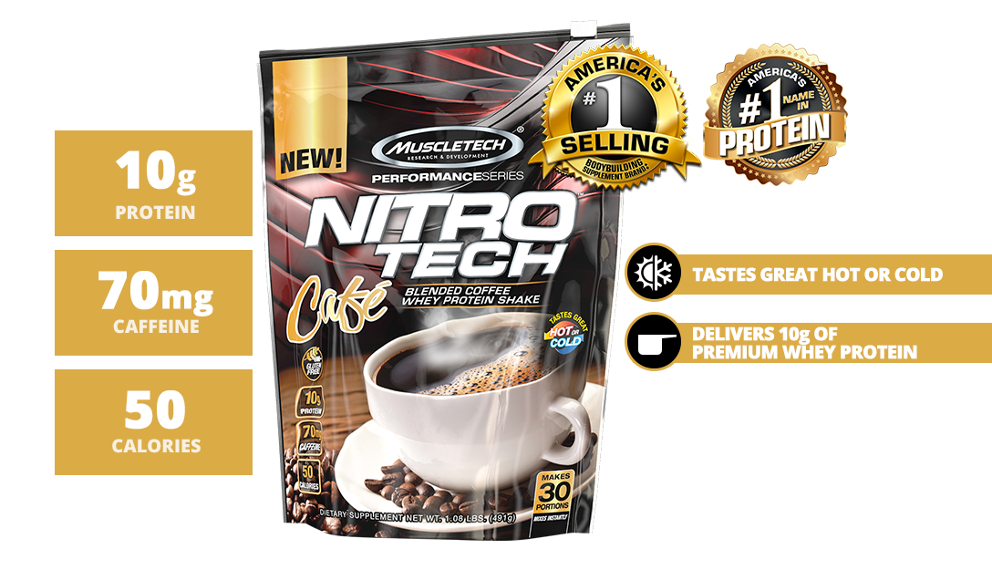 NITRO-TECH CAFÉ 30serv. - MT