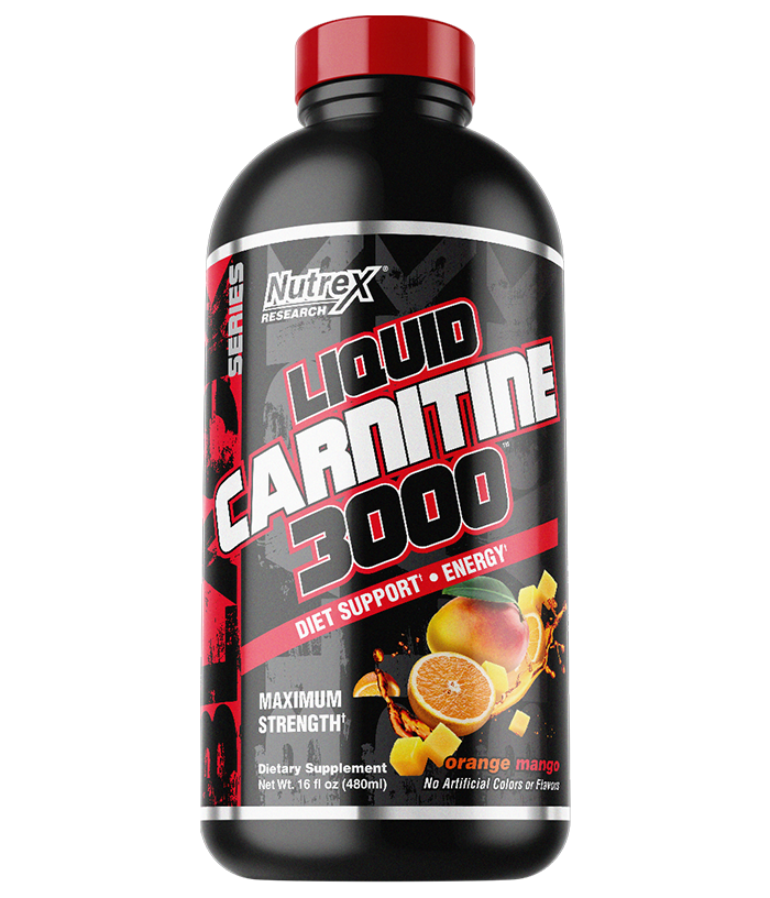 LIQUID CARNITINE 3000 480ml orange mango - NUTREX