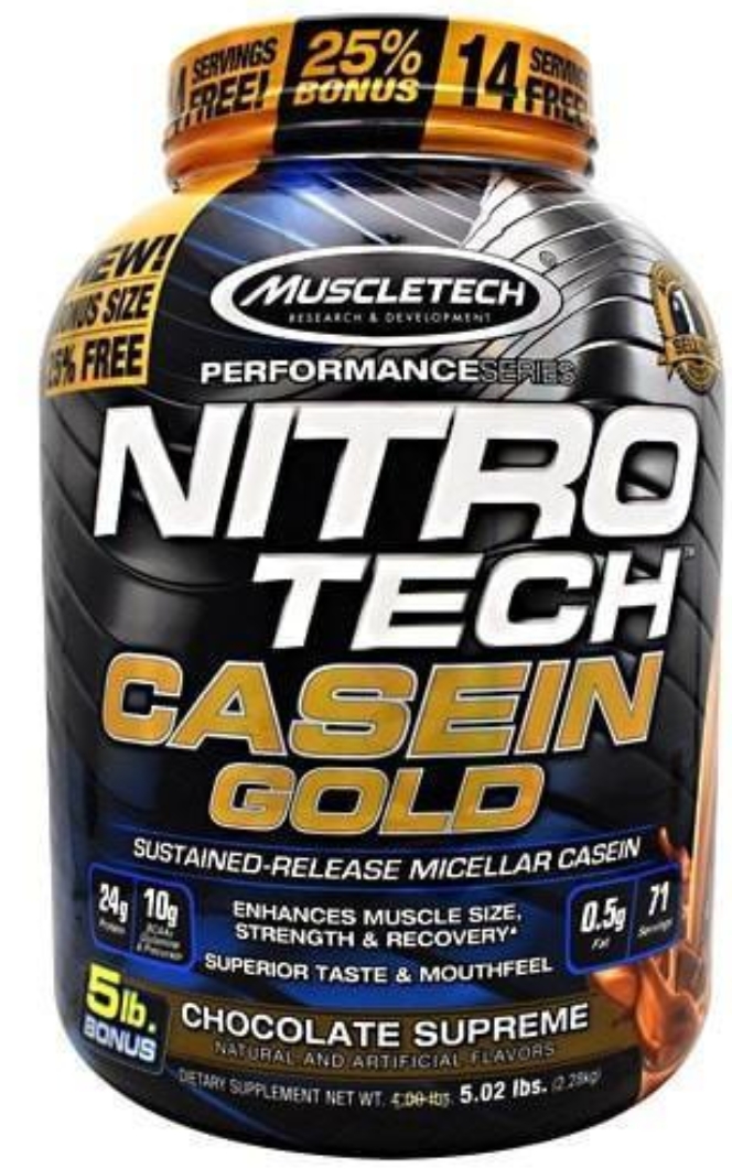 NITRO-TECH Casein Gold 5lb. - MT