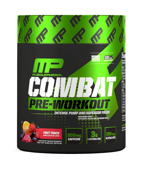 COMBAT PRE-WORKOUT 30serv. fruit punch - MusclePharm