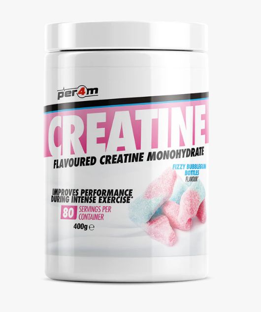 CREATINE 400g (fizzy bubblegum bottles) - PER4M