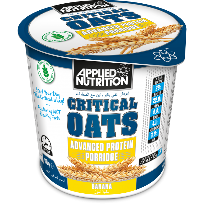 Critical Oats 60g banana - Applied Nutrition