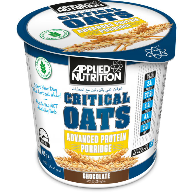 Critical Oats 60g chocolate - Applied Nutrition