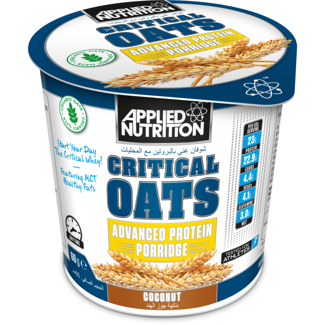 Critical Oats 60g coconut - Applied Nutrition