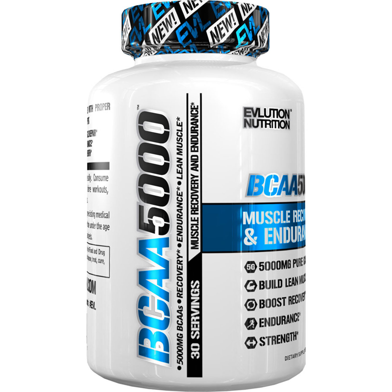 BCAA 5000 240caps. - EVL NUTRITION