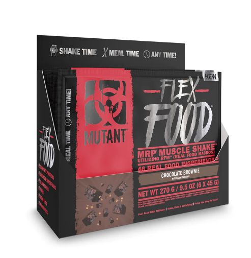 Mutant FLEX FOOD 45g packet - chocolate brownie