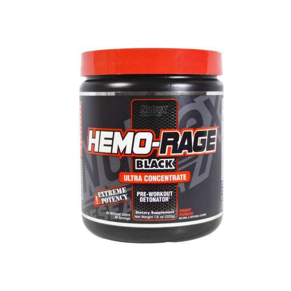 HEMO-RAGE Black UC 30serv. - NUTREX