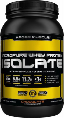 WHEY PROTEIN ISOLATE 3lb chocolate - Kaged Muscle