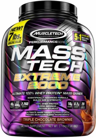 MASS-TECH EXTREME 2000 7lb triple choco brownie - MuscleTech