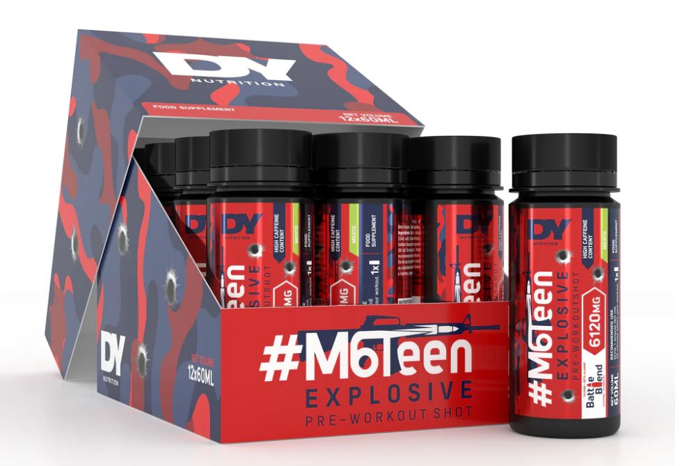 Pre-Workout #M6Teen Liquid 12x60ml mojito - DY Nutrition