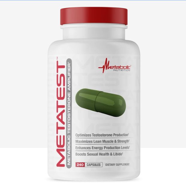 METATEST 240caps. - Metabolic Nutrition