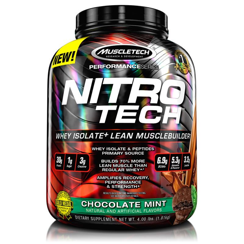 NITRO-TECH Performance 4lb MINT choco. - MT