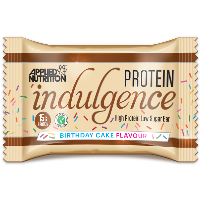 Protein Indulgence Bar 50g birthday cake - Applied Nutrition