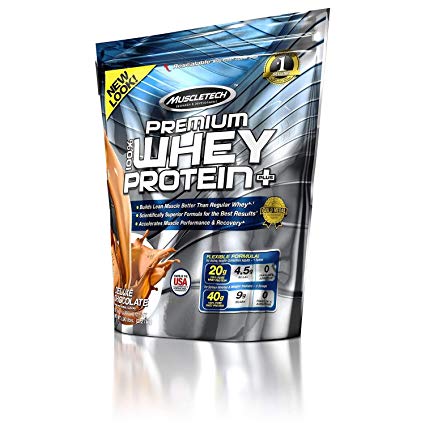 100% Premium Whey Protein Plus 5lb choc. (bag) - MT