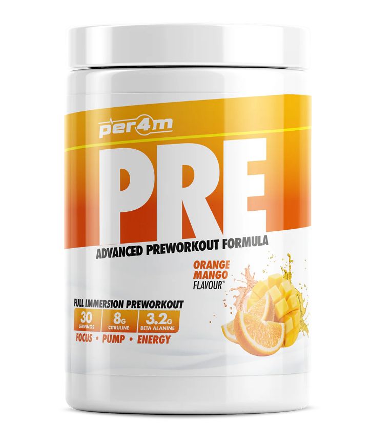 PRE WORKOUT STIM 570g (orange mango) - PER4M