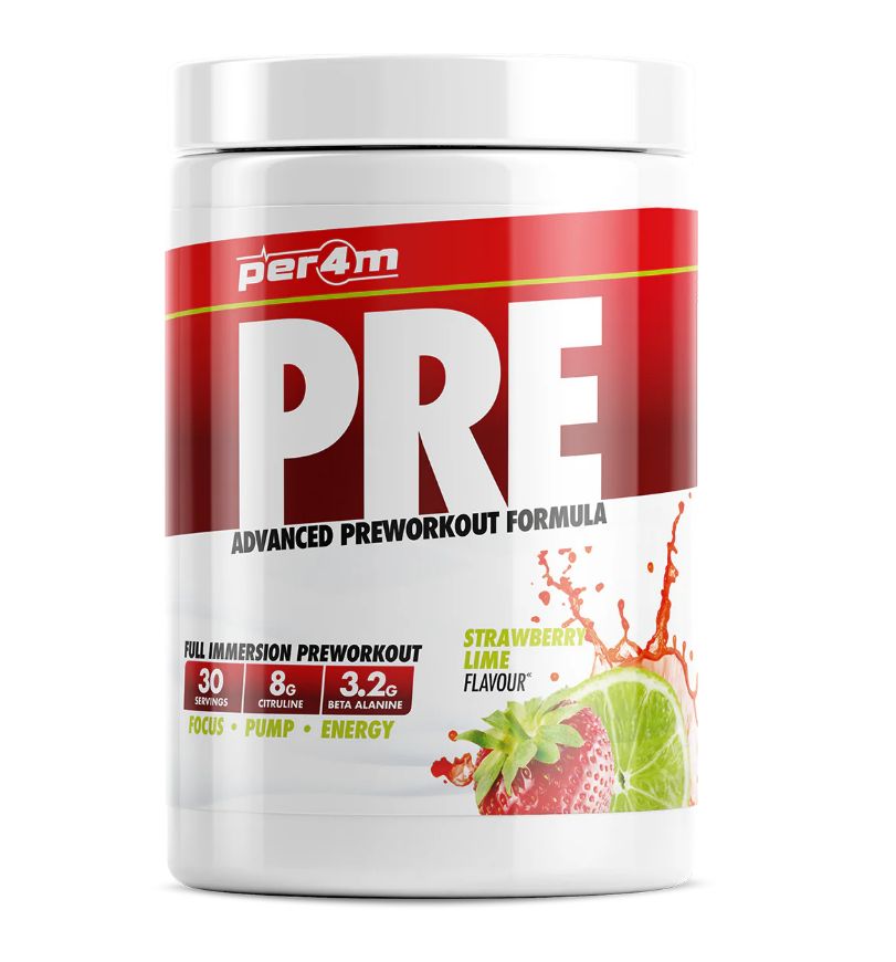 PRE WORKOUT STIM 570g (strawberry lime) - PER4M