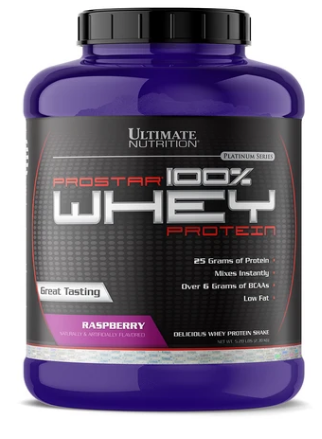 PROSTAR 100% WHEY PROTEIN 5.28lb raspberry - Ultimate Nutrition