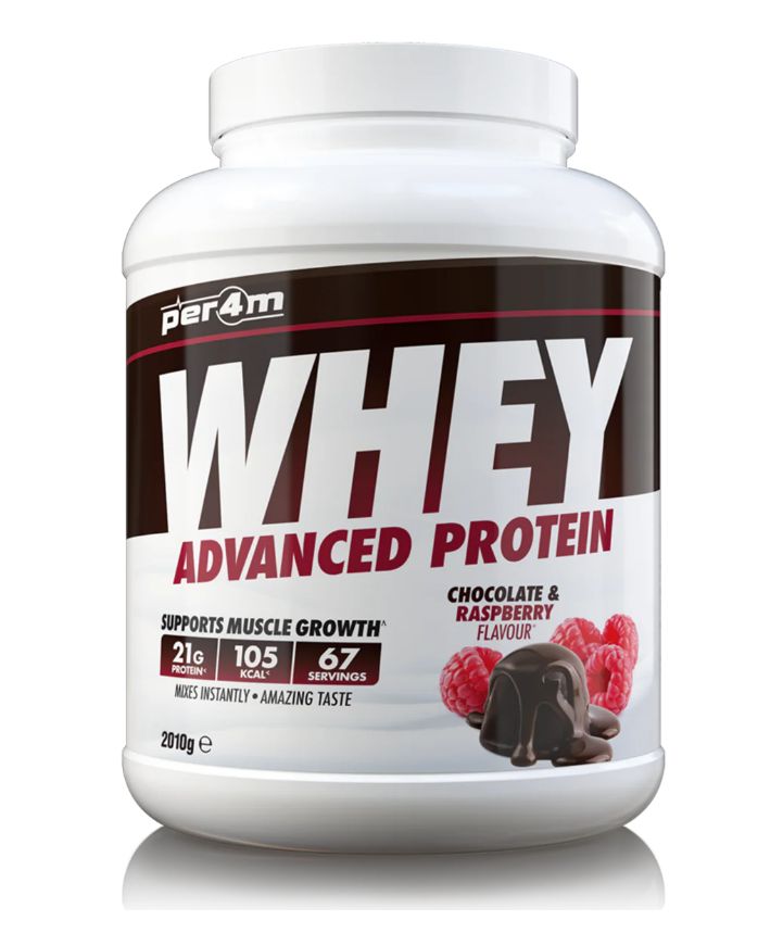 WHEY PROTEIN 2.01kg (chocolate & raspberry) - PER4M