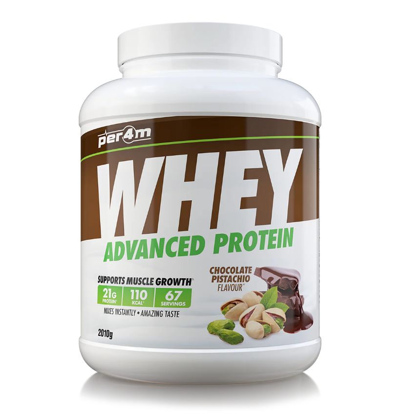 WHEY PROTEIN 2.01kg (chocolate pistachio) - PER4M