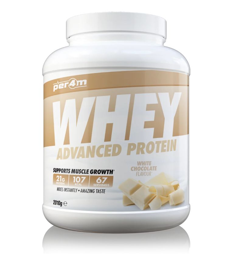 WHEY PROTEIN 2.01kg (white chocolate) - PER4M