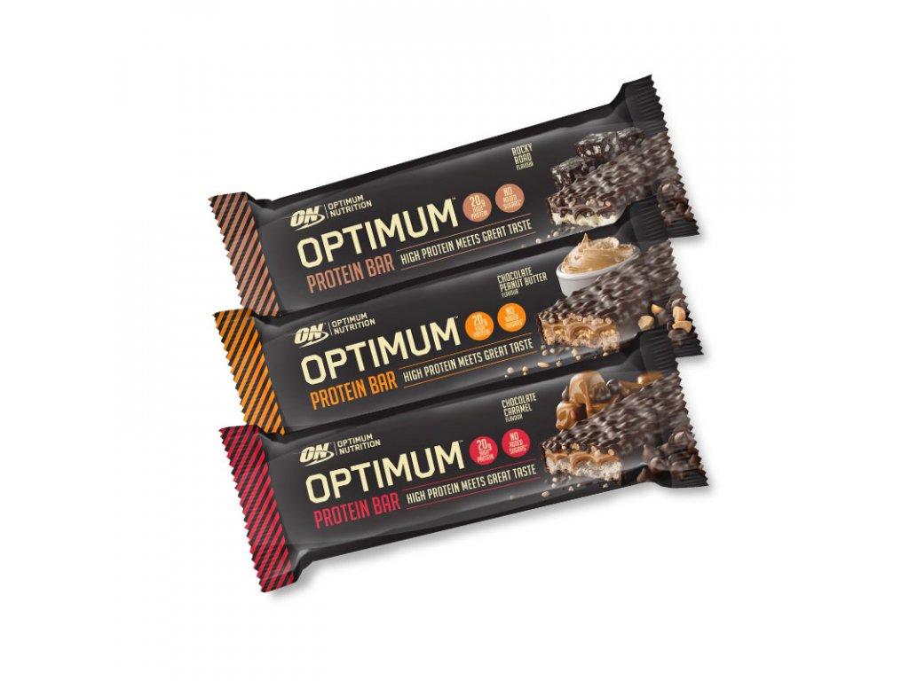 Optimum Protein Bar 60g caramel cookie - ON