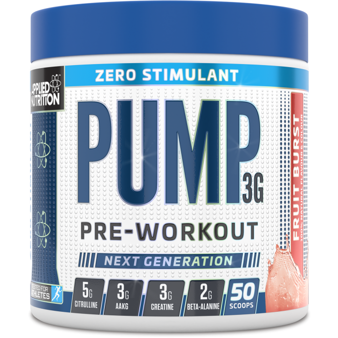 Pump 3G 375g ZERO fruit burst - Applied Nutrition