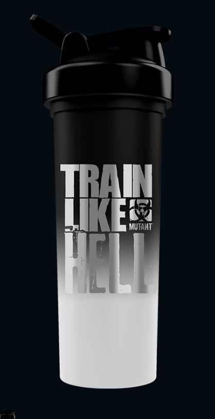 Mutant Shaker TRAIN LIKE HELL (Black/Silver)