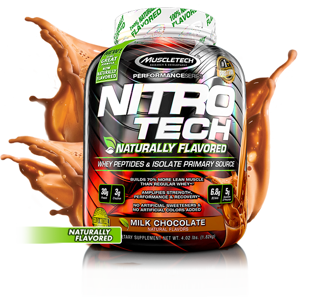 NITRO-TECH Performance 4lb milk.choc. STEVIA - MT