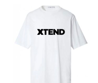 XTEND T-Shirt Black/White Logo