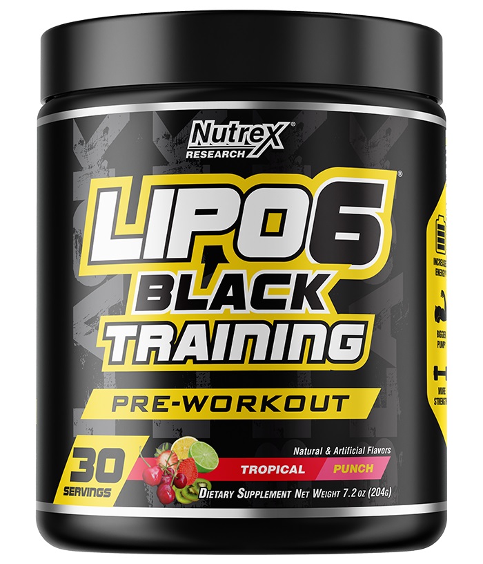 LIPO-6 Black Training 30serv. trop punch - NUTREX