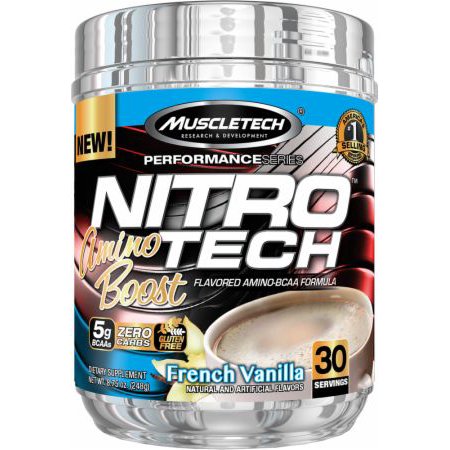 NITRO-TECH Amino Boost 30serv. fr.van. - MT