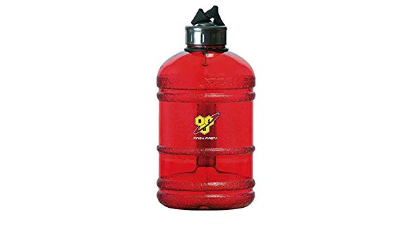 WATER BOTTLE Red 1/2 gal - BSN