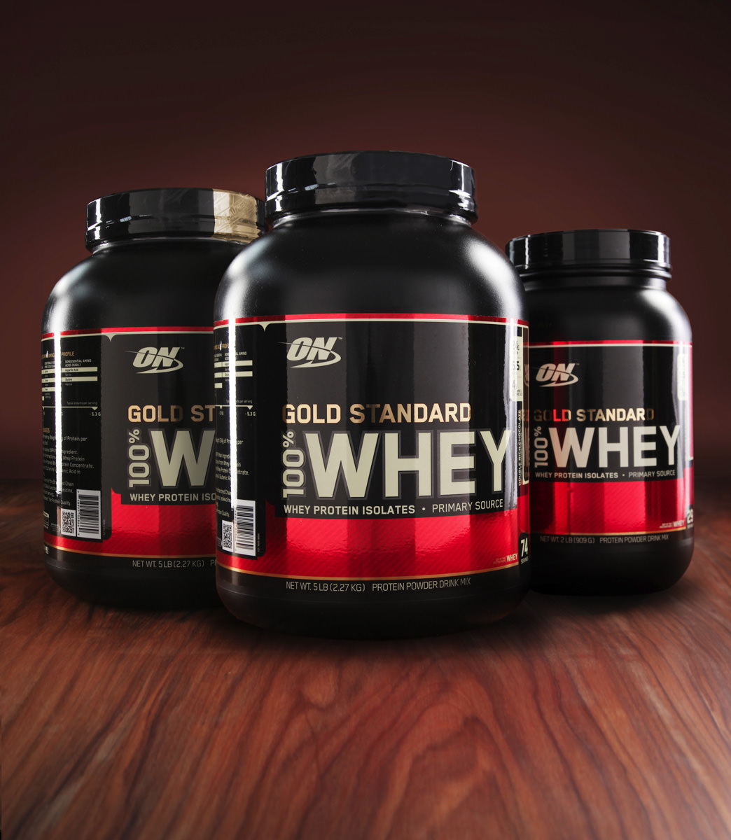 100% Whey Gold Standard 5lb white choco - ON