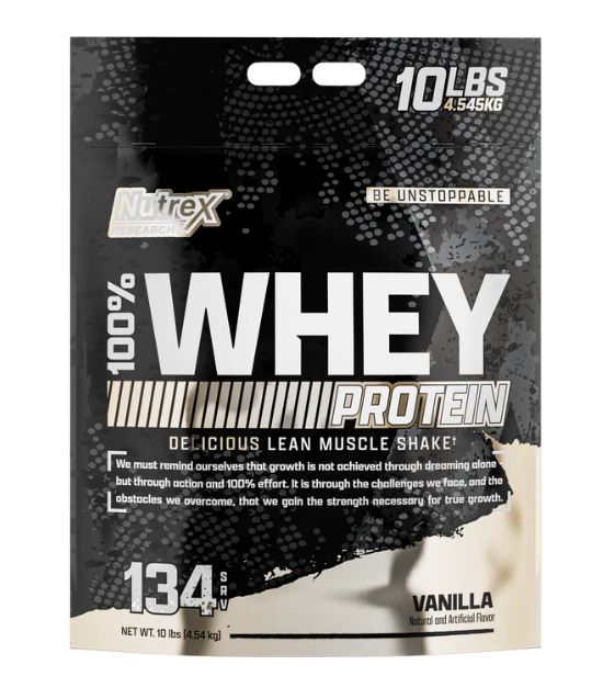 100% WHEY PROTEIN 10LB vanilla - NUTREX