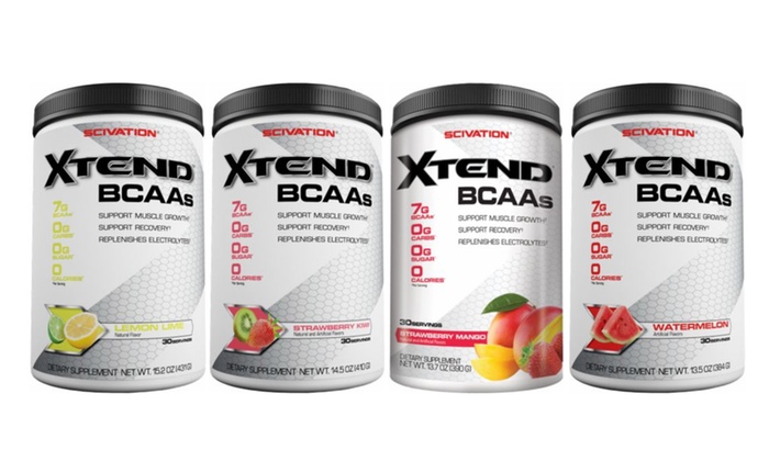 XTEND BCAAs 30serv. Blue Raspberry - Scivation