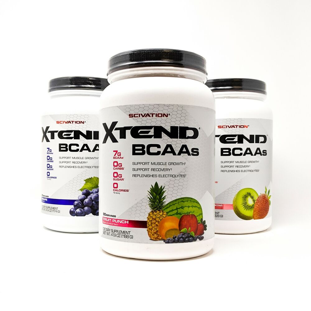 XTEND BCAAs 90serv. Blue Raspberry - Scivation